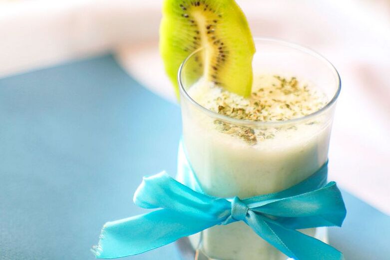 кефир коктел